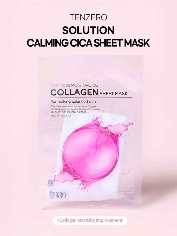 TENZERO Solution Moisturizing Collagen Sheet Mask 25ml