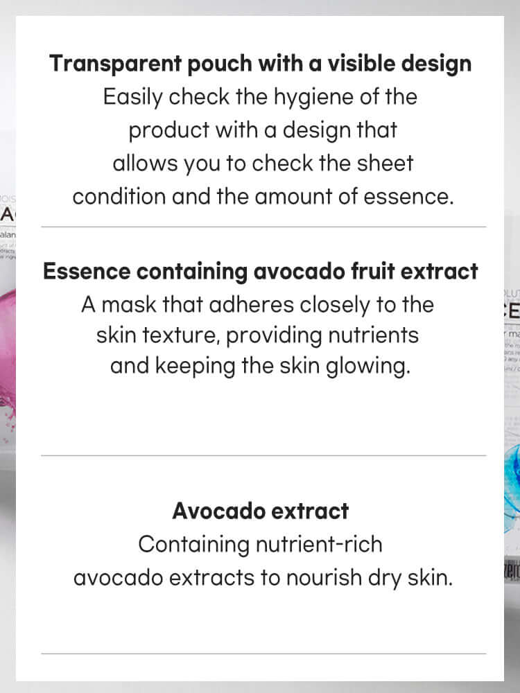 TENZERO Solution Nourishing Avocado Sheet Mask 25ml