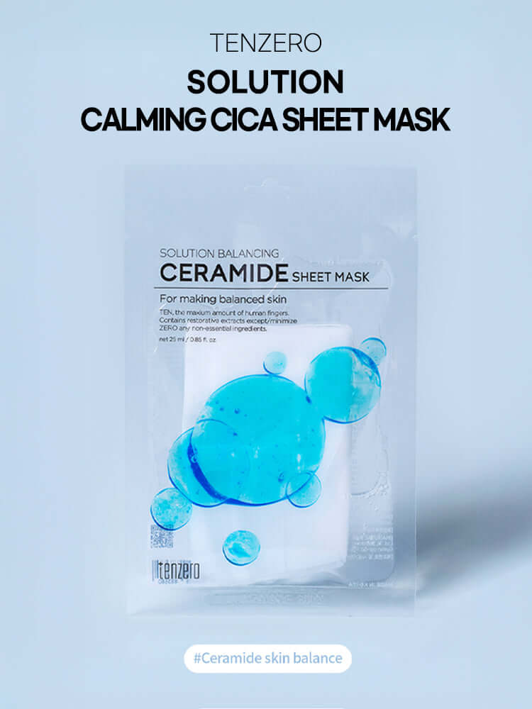 TENZERO Solution Balancing Ceramide Sheet Mask 25ml