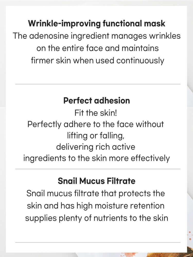 TENZERO Snail Sheet Mask 25ml