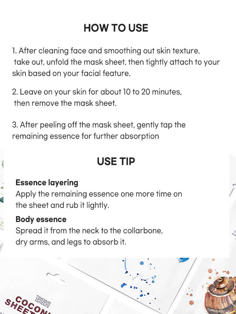 TENZERO Snail Sheet Mask 25ml