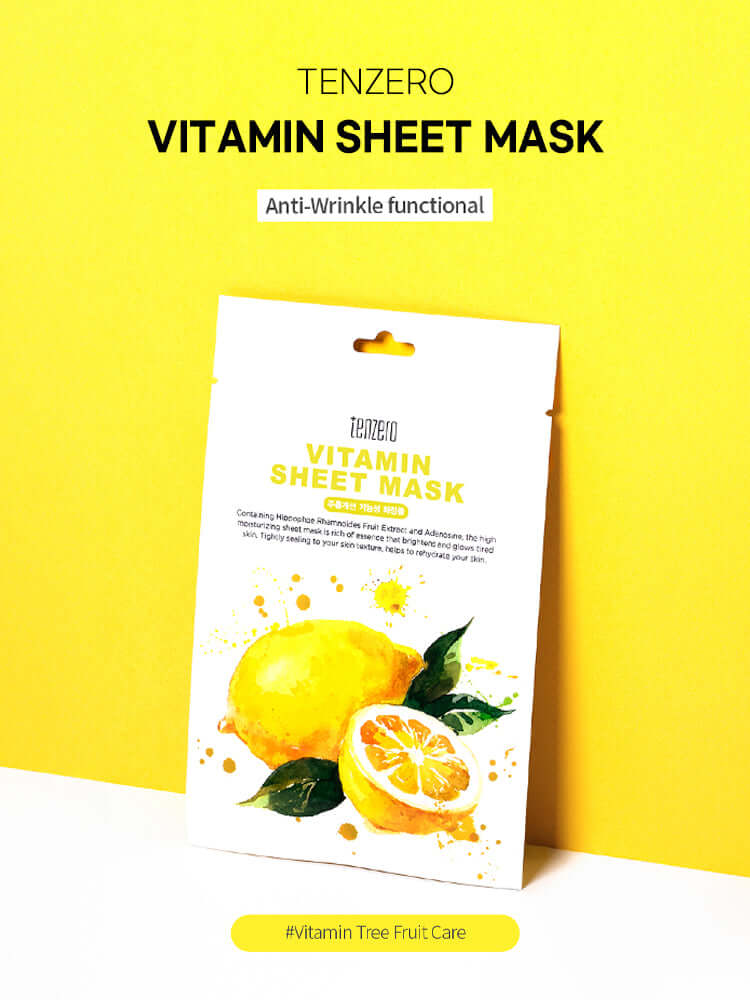 TENZERO Vitamin Sheet Mask 25ml