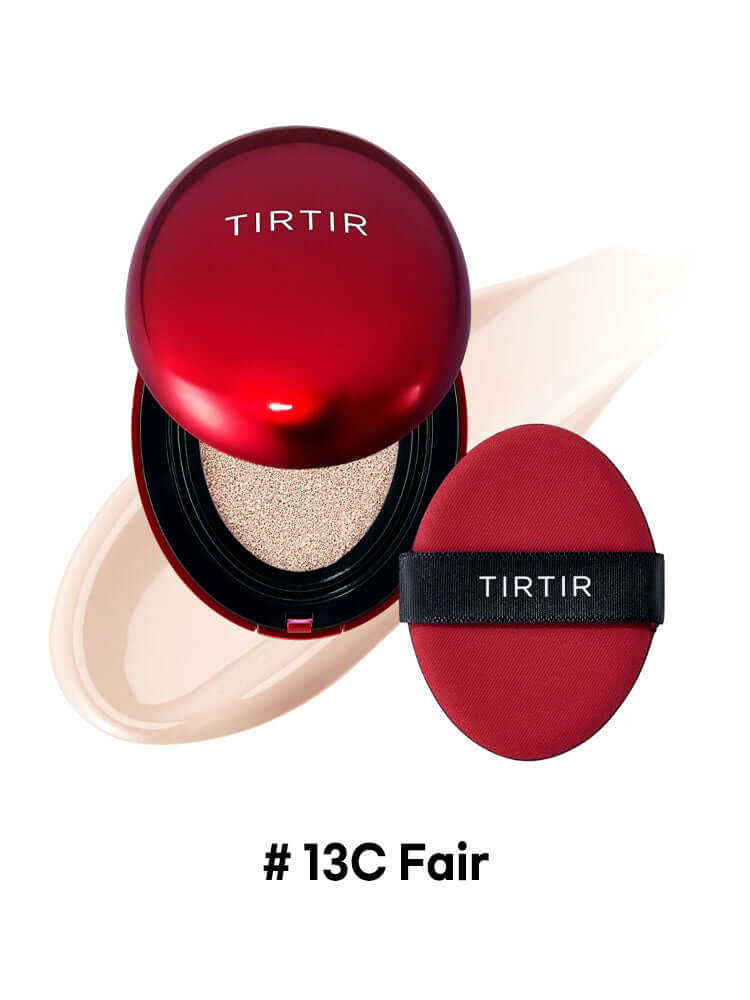 TIRTIR Mask Fit Red Cushion Mini 4.5g in #13C Fair, compact and travel-friendly with lightweight coverage.