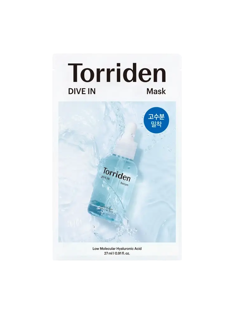 TORRIDEN Dive-In Low Molecule Hyaluronic Acid Maskpack 27ml 1pc