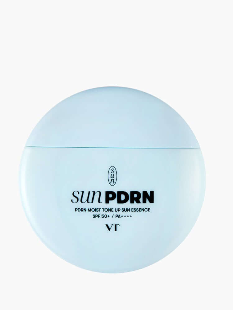 VT PDRN Moist Tone Up Sun Essence 50g - SPF 50+ PA+++ sunscreen for radiant and nourished skin.
