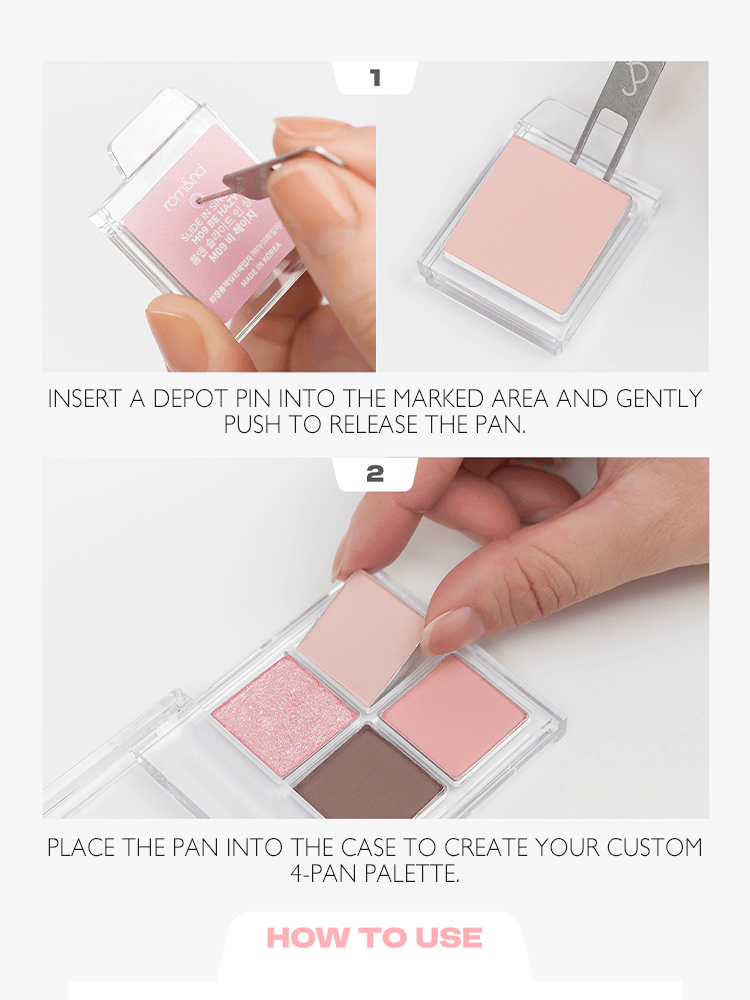 rom&nd slide in single case